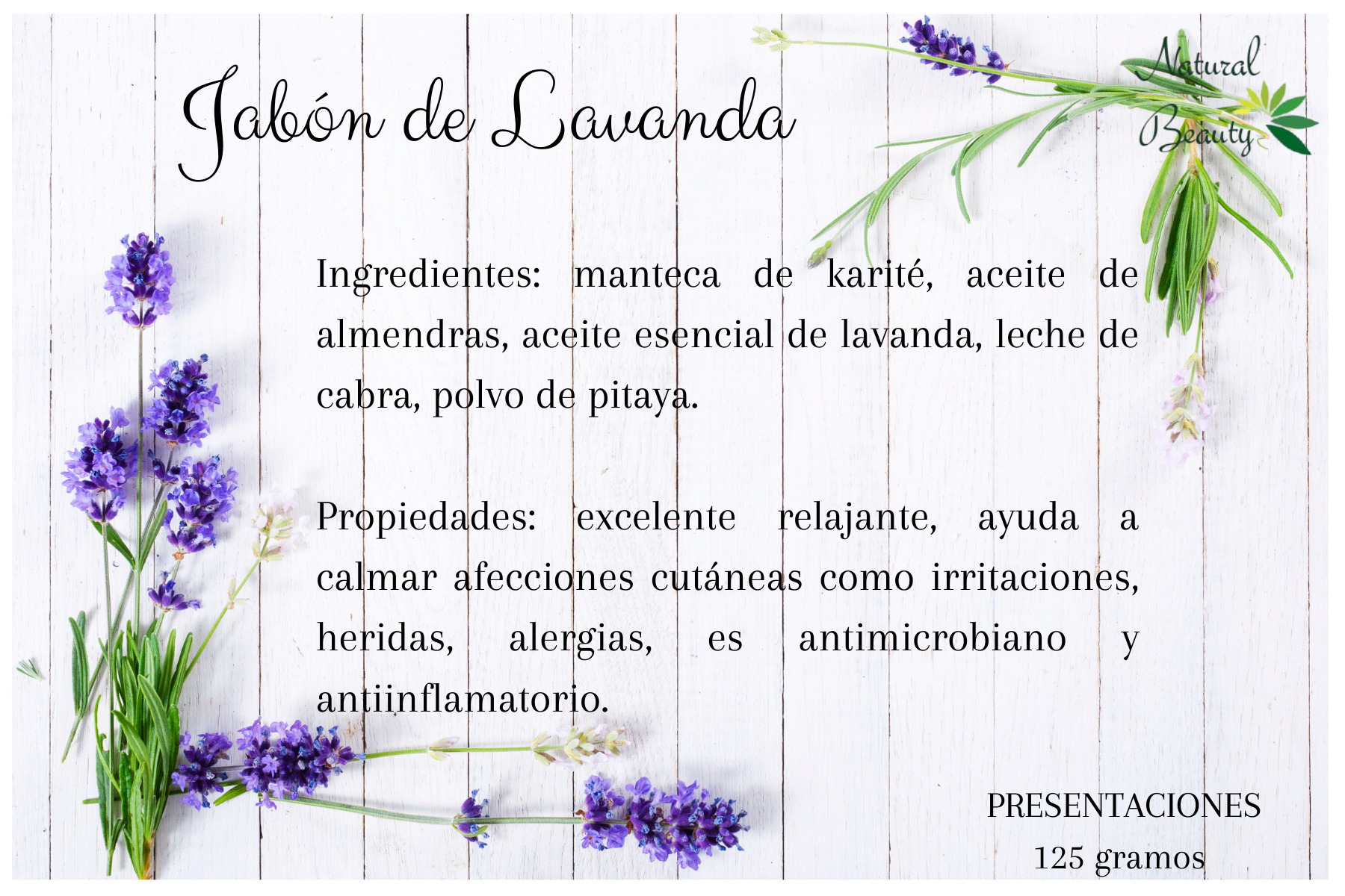 Jabón de Lavanda